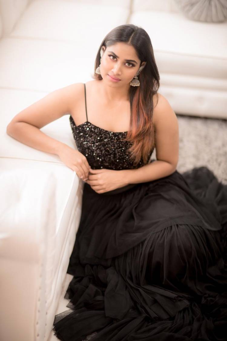 Actress #Shivani looks alluring in the recent photoshoot