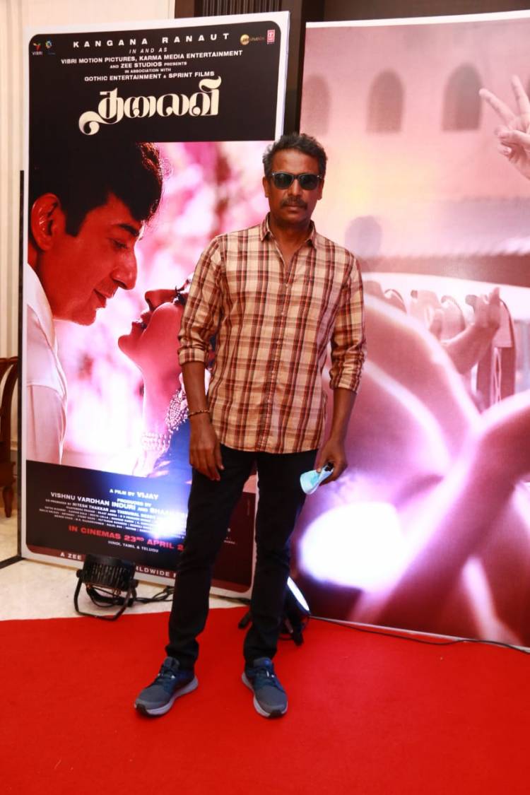 #Thalaivi  Trailer launch   @KanganaTeam
