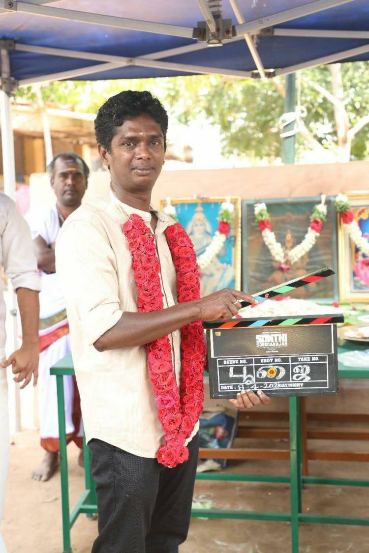 The shoot of 888 Production's first production venture 'Santhi Soundarajan