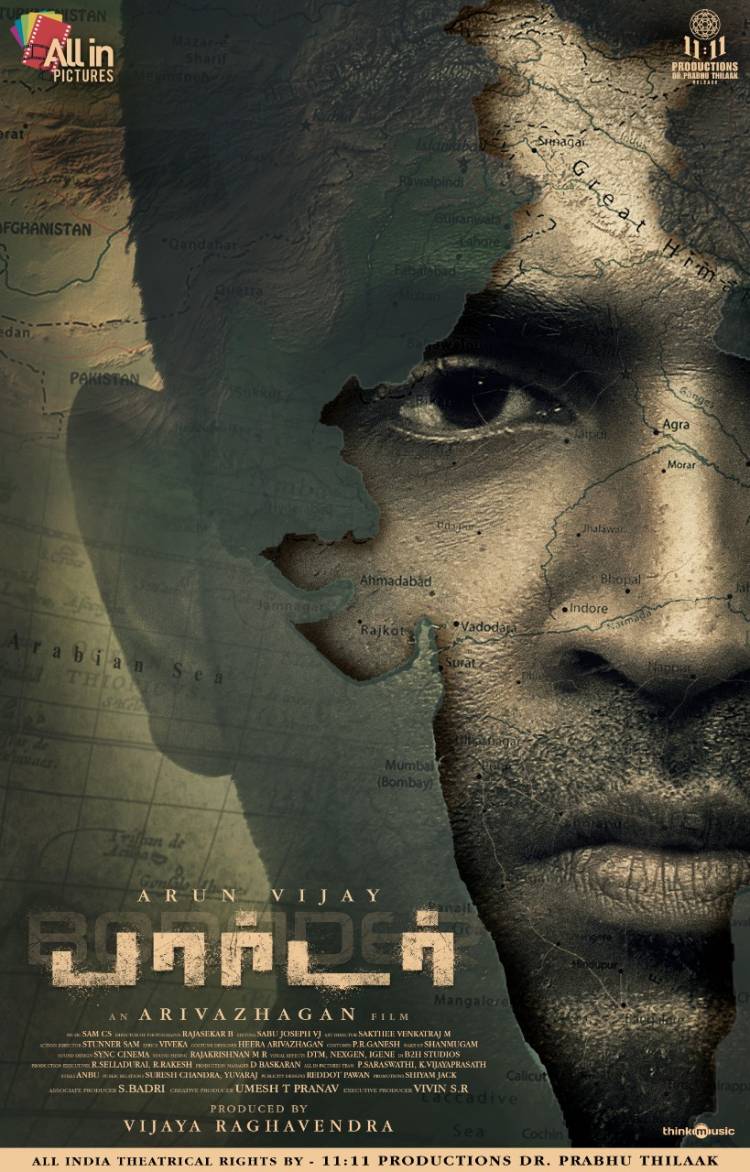 Here is the Innovative & Patriotic First Look of @arunvijayno1 's #BORRDER  Dir by @dirarivazhagan Prod by @All_In_Pictures
