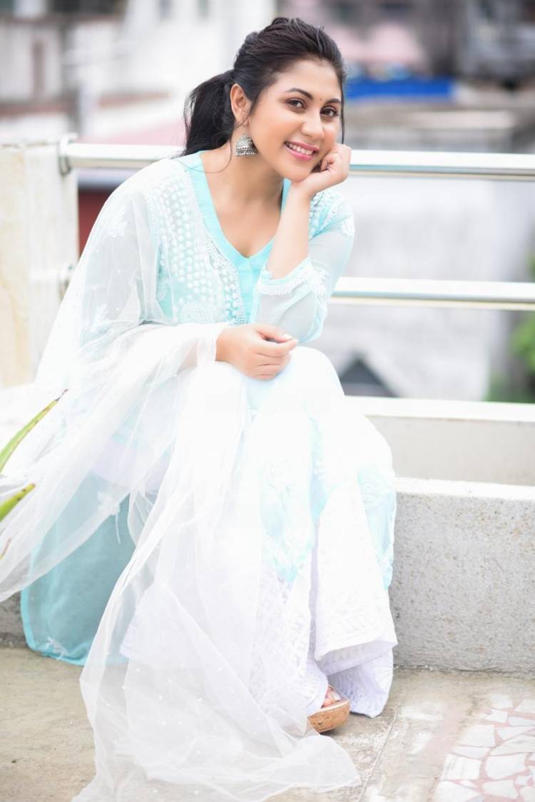 Actress #MeghaliMeenakshi looks elegant in these pictures.