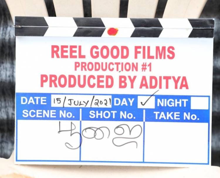 The shooting of @reel_good_films 's debut production starring #Uriyadi