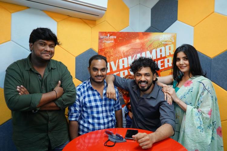 Following the grand success of two singles, the team of Hiphop Tamizha starrer “Sivakumarin Sabadham”