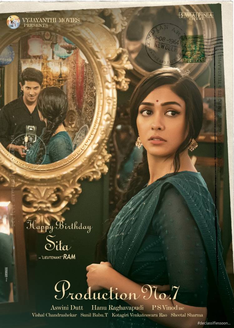 Proud to Introduce @mrunal0801 as Sita