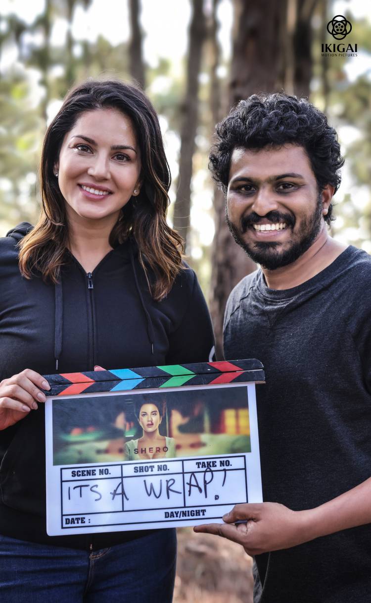 Sunny Leone calls a wrap on her action packed psychological thriller Shero