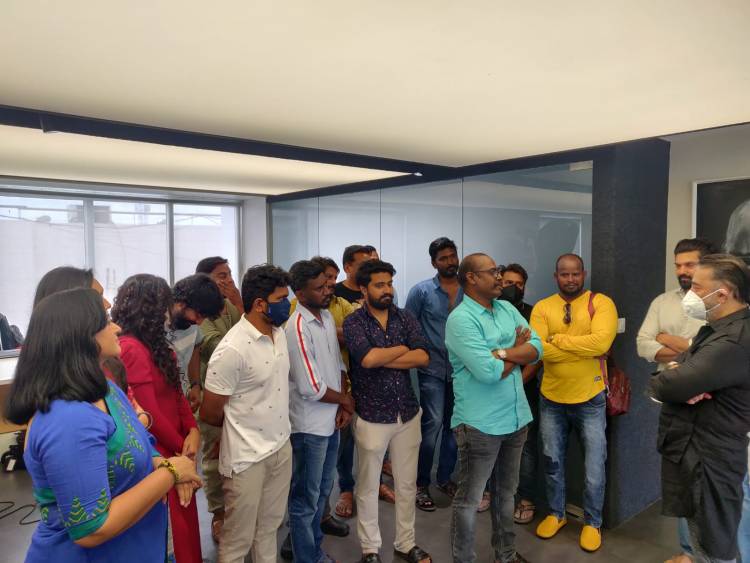 சார்பட்டா படக்குழுவினரை பாராட்டிய உலக நாயகன்.