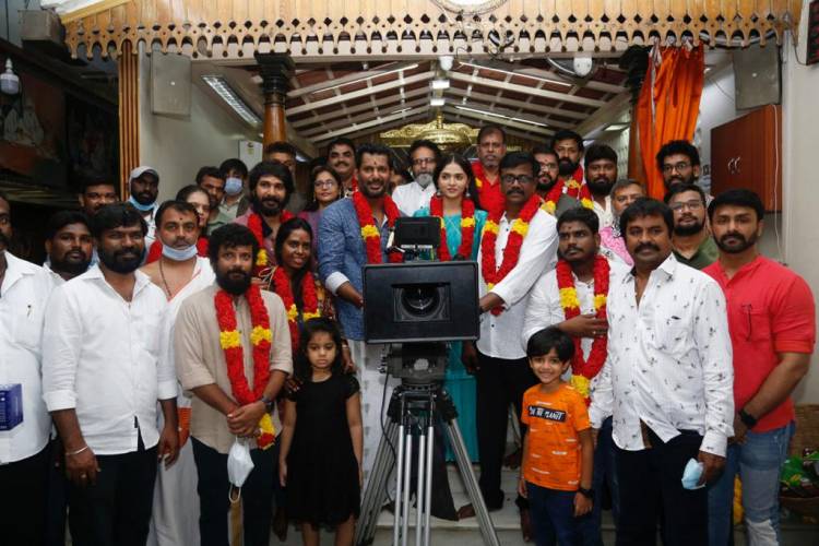 Vishal, Rana Productions Pan India Film Launched, Regular Shooting Commences.