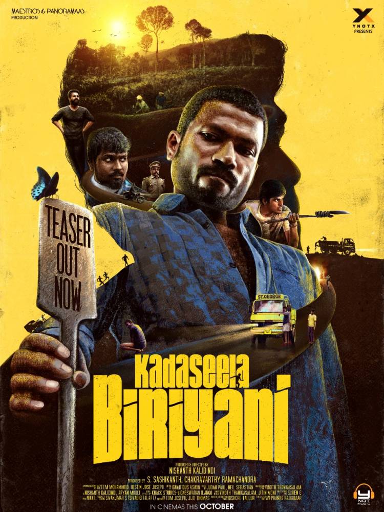 #KadaseelaBiriyani Presented by @ynotxworld Directed by Nishanth Kalidindi @fratrate and Narrated by 'Makkal Selvan' @VijaySethuOffl !