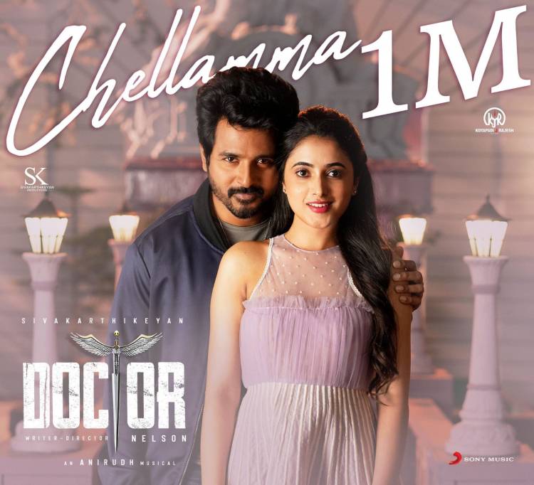 1 Million and counting for #Chellamma video song from #Doctor #ChellammaVideoSong 