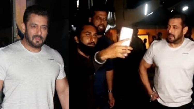 Irritated Salman Khan snaps at a fan trying to take a selfie with him: ‘Naachna band kar’
