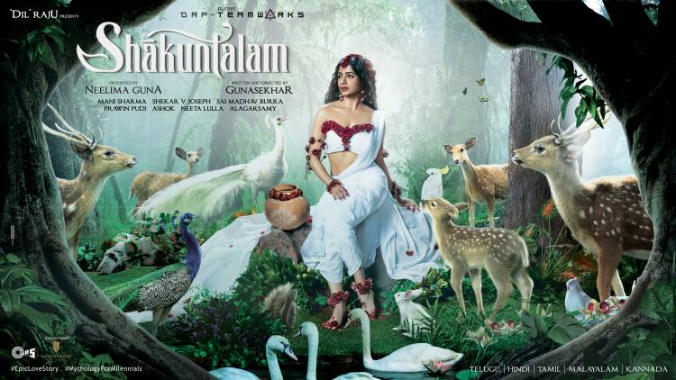 Samantha oozes with grace in Shakuntalam first look