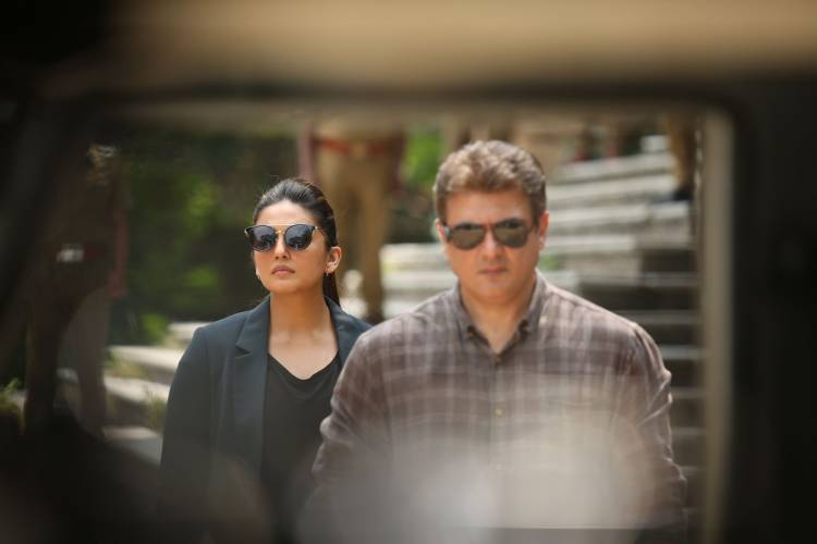 “Ajith Kumar sir and I have lots of screen time together in Valimai, and the audience will definitely enjoy our scenes together.” – Actress Huma Qureshi
