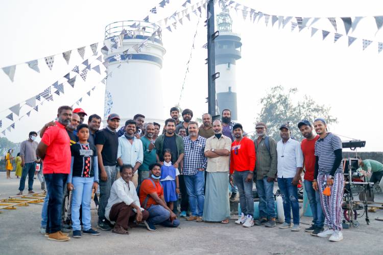 Infiniti Film Ventures presents Actor Vijay Antony starrer Vijay Milton's directorial ‘Mazhai Pidikkatha Manithan’ wraps up the Diu-Daman schedule.