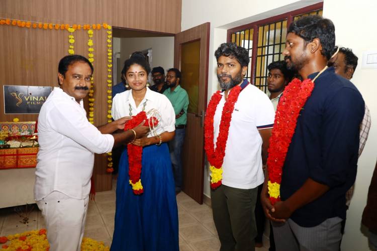 ‘Madras’ fame Hari-‘Tolet’ fame Sheela starrer new movie launched by filmmaker Pa. Ranjith 