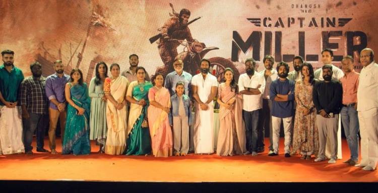 Sathya Jyothi Films T.G. Thyagarajan presents An Arun Matheswaran Directorial Actor Dhanush starrer “Captain Miller” movie launched with grand pooja ceremony