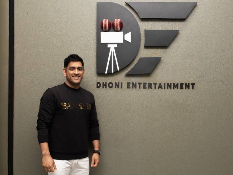 Dhoni Entertainment forays into mainstream film production with a Tamil film