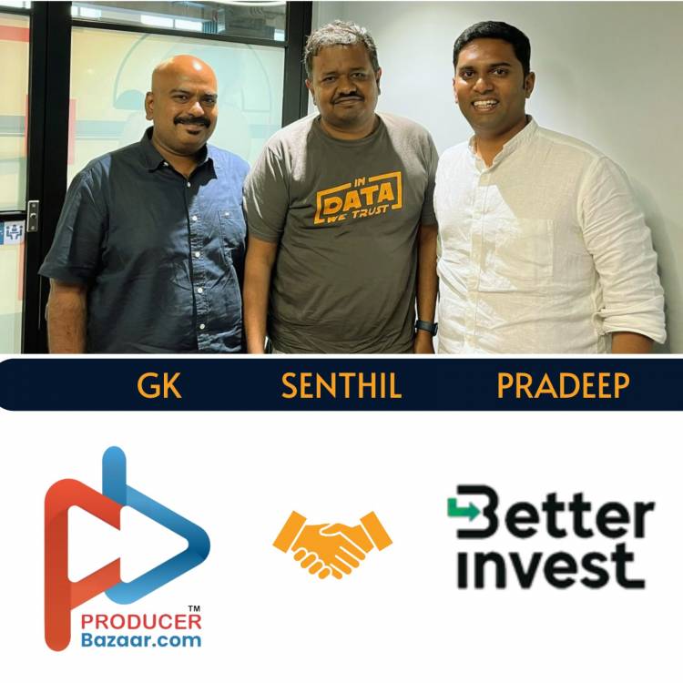 Producerbazaar.com in association with BetterInvest.club launches a new initiative to provide funding to Production houses based on sale contracts of OTT, Audio label, Web Series, Tele Serials and Satellite TV Networks