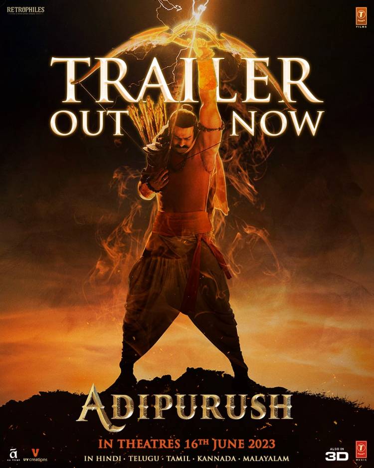 'Adipurush' Trailer Drops, Fans Brace for an Epic Blockbuster