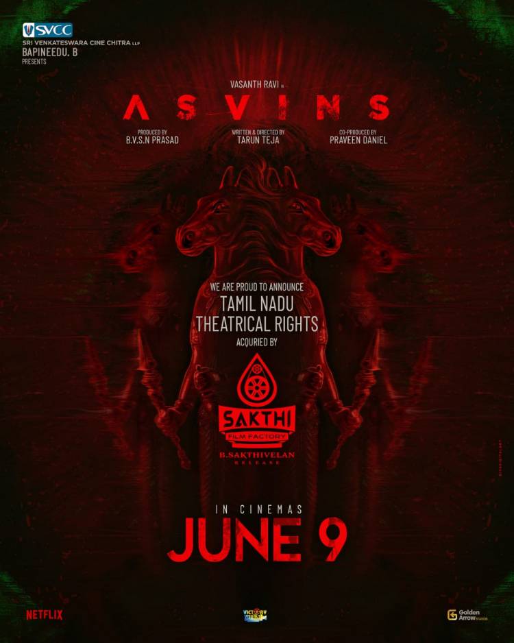 Sakthi Film Factory's magic touch brings 'ASVINS' to TN theatres on June 9