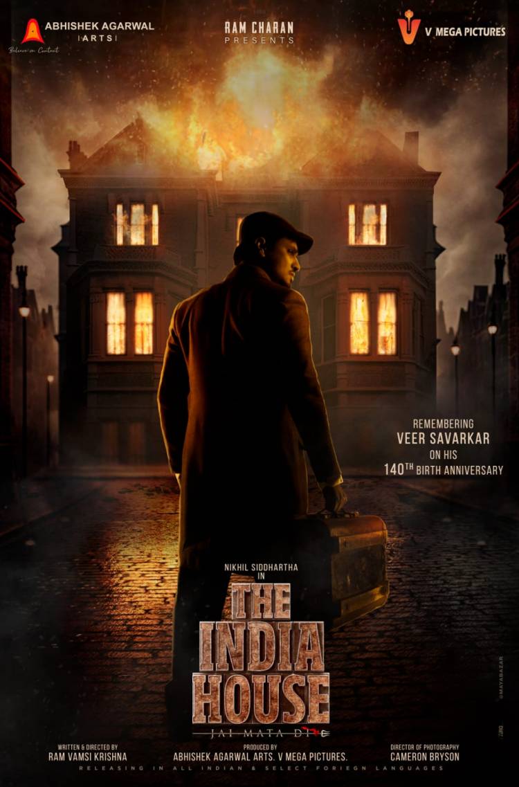 Ram Charan and Vikram Reddy's V Mega Pictures and Abhishek Agarwal Arts announce their first film ‘The India House’ with a power packed motion video !