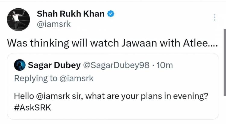 "Sure, lets meet on 7th September", Shah Rukh Khan gave his fans the wittiest replies in #AskSRK session