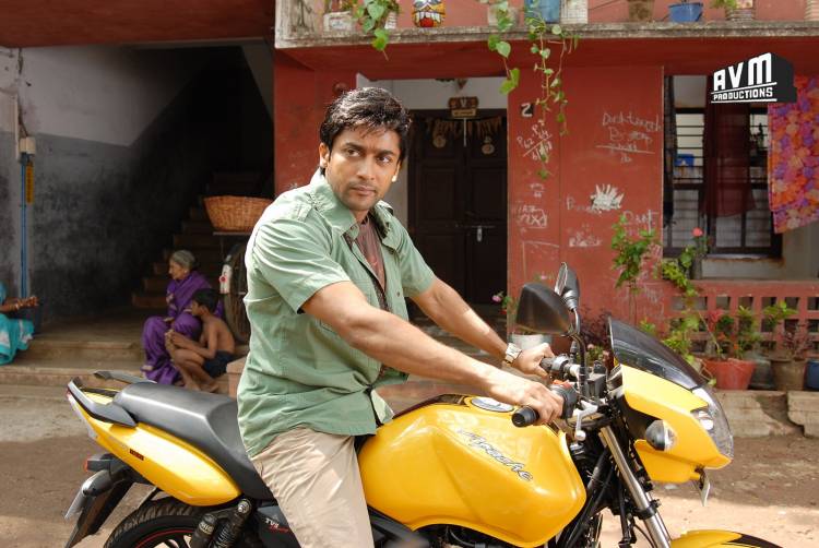 Suriya’s TVS Apache from Ayan becomes the latest addition to the AVM Heritage Museum!