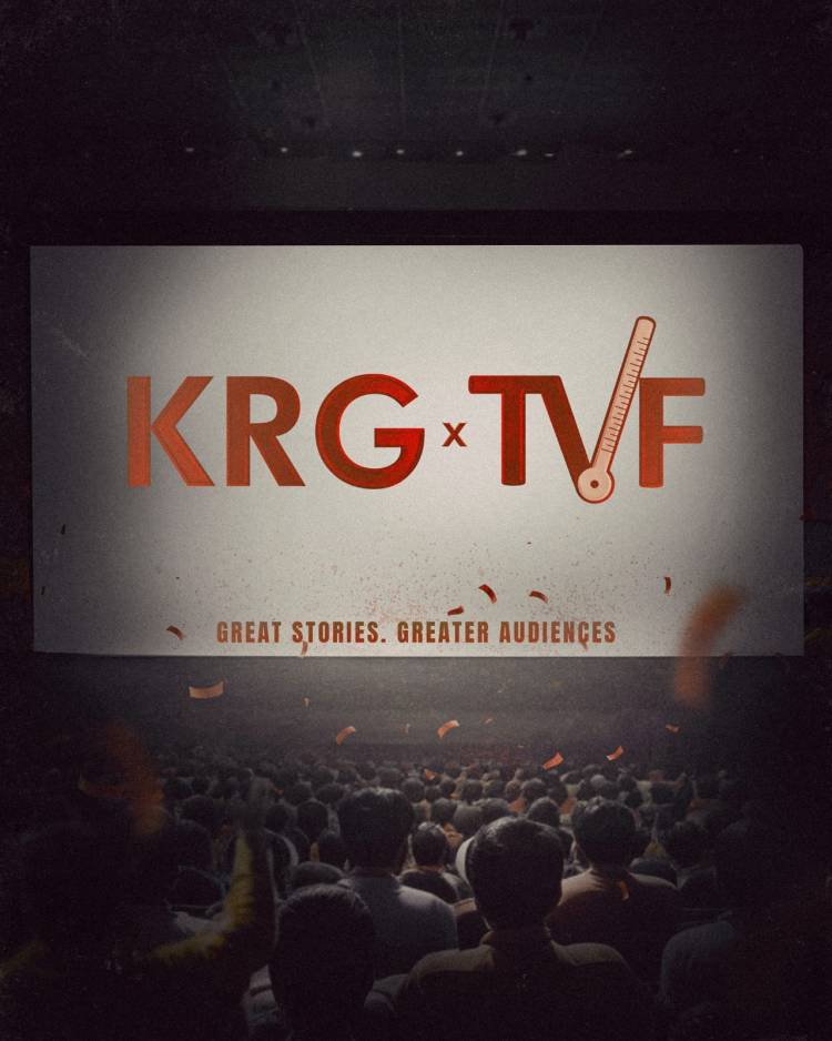 KRG STUDIOS AND TVF MOTION PICTURES ANNOUNCE THEIR COLLABORATION IN FEATURE FILMS