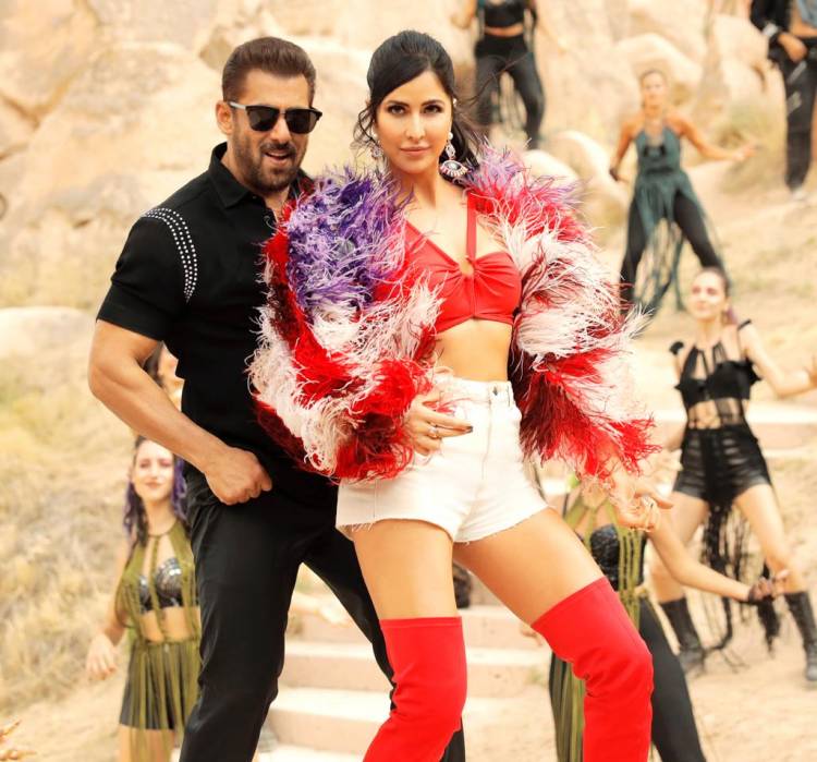 Salman and Katrina are back with a party track, Leke Prabhu Ka Naam from Tiger 3, that will get you grooving