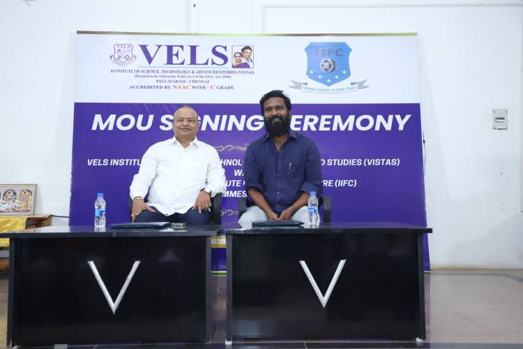 Director Vetrimaaran's IIFC signs MoU with Vels University for courses on film studies