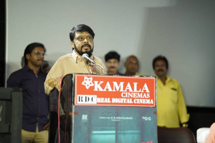 Director KS Ravikumar's next production 'Hitlist' audio album launches wish a bang!