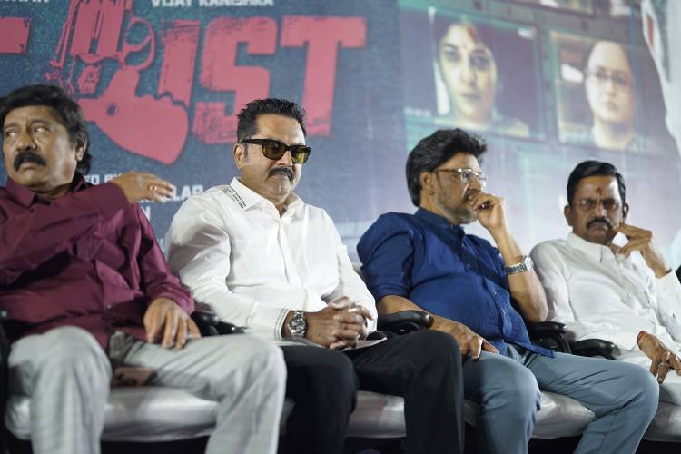 Director KS Ravikumar's next production 'Hitlist' audio album launches wish a bang!