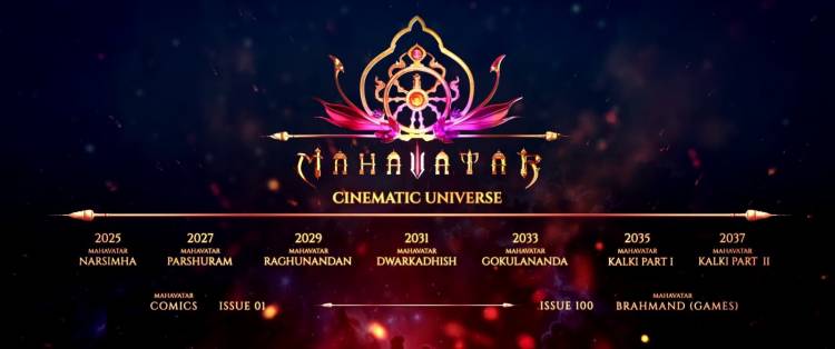 ஏழு திரைப்படம் - ஒரு பிரபஞ்சம் - எல்லையற்ற புராணக் கதைகள் - கொண்ட 'மகாவதார் சினிமாடிக் யுனிவர்ஸின் அதிகாரப்பூர்வ அறிவிப்பு வெளியிடப்பட்டது