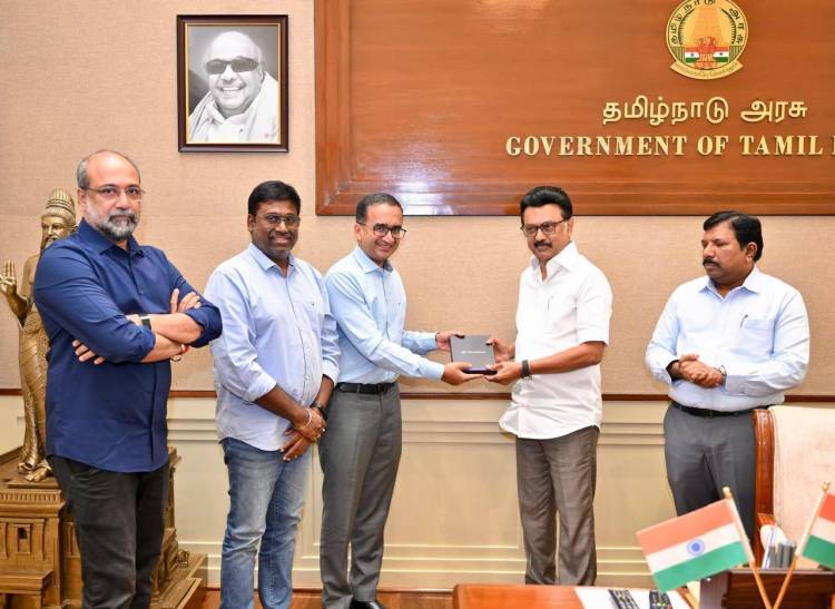 JioHotstar South Unbound நிகழ்வினை முன்னிட்டு தமிழக முதல்வர் மு.க. ஸ்டாலின் அவர்களை சந்தித்தனர் !!