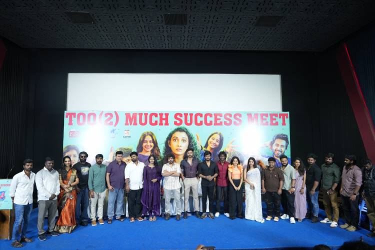 விக்னேஷ் கார்த்திக் இயக்கத்தில் அஸ்வின் குமார் நடிக்கும் 'ஹாட் ஸ்பாட் 2 மச் 'படத்தின் வெற்றி விழா