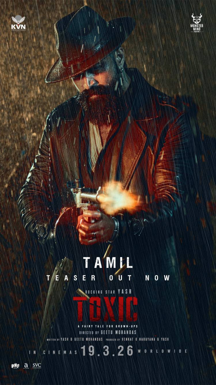 அதிரடி ஆக்ஷன் நிறைந்த : ‘டாக்ஸிக்’ டீசர் – ராக்கிங் ஸ்டார் யாஷின்  அதிரடி மாற்றத்துடன் பிரம்மாண்ட சினிமா உலகம்