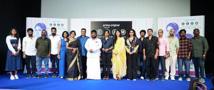 பிரைம் வீடியோ - புஷ்கர் & காயத்ரி - வால்வாட்சர்  ஃபிலிம்ஸ் (Wallwatcher Films)   - A.சற்குணம் - கூட்டணியின் 'எக்ஸாம் - EXAM' தமிழ் ஒரிஜினல் இணையத் தொடரின் முன்னோட்டம் வெளியீடு