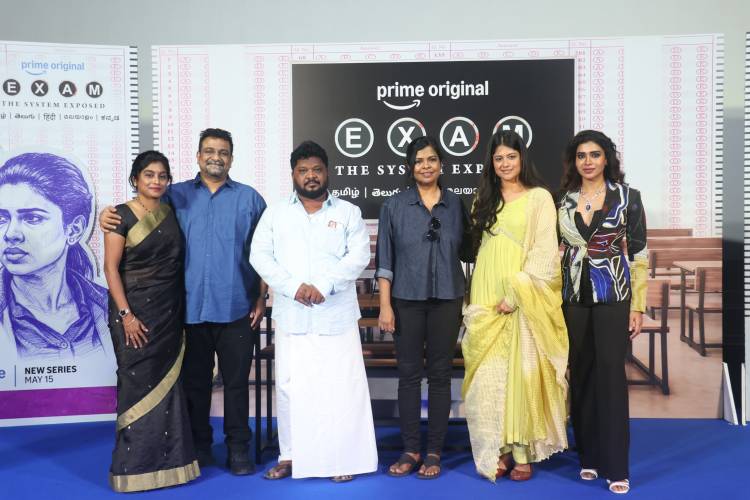பிரைம் வீடியோ - புஷ்கர் & காயத்ரி - வால்வாட்சர்  ஃபிலிம்ஸ் (Wallwatcher Films)   - A.சற்குணம் - கூட்டணியின் 'எக்ஸாம் - EXAM' தமிழ் ஒரிஜினல் இணையத் தொடரின் முன்னோட்டம் வெளியீடு
