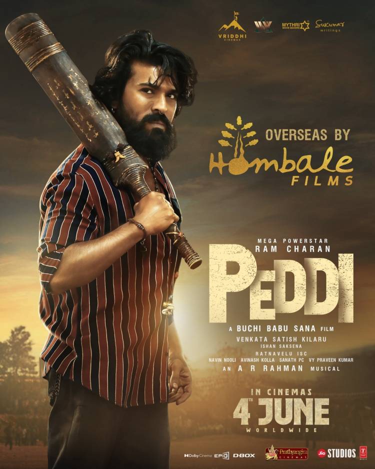 பெத்தி” படம் மூலம் வெளிநாட்டு விநியோகத்தில் களமிறங்கும் ஹொம்பாலே ஃபிலிம்ஸ்