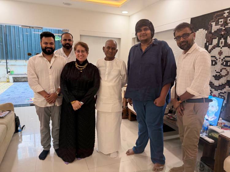 A Dream Symphony Begins: Karthik Subbaraj Joins Hands with Maestro Ilaiyaraaja for His 10th Film