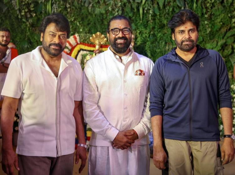 மெகா ஸ்டார்' சிரஞ்சீவி நடிக்கும் #Chiru158 படத்தின் படப்பிடிப்பு நாளை தொடங்குகிறது