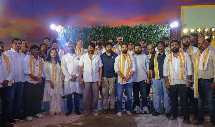 மெகா ஸ்டார்' சிரஞ்சீவி நடிக்கும் #Chiru158 படத்தின் படப்பிடிப்பு நாளை தொடங்குகிறது