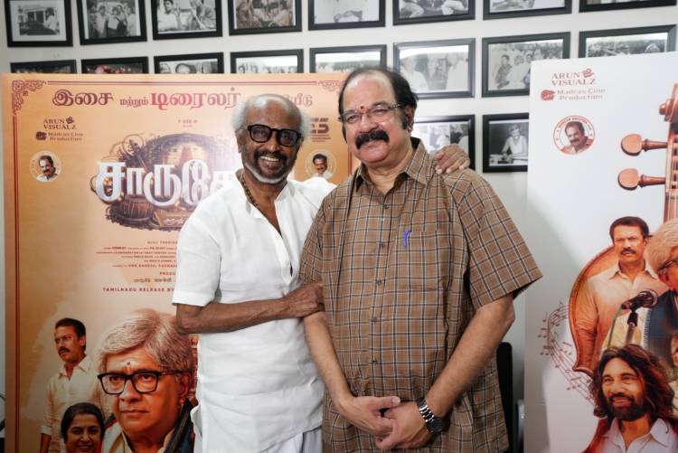  Superstar Rajinikanth Launches the Trailer and Audio of Y Gee M's ‘Charukesi’
