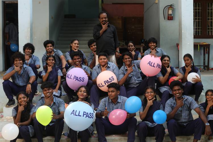 வடசென்னையை மையமாக வைத்து உருவாகியுள்ள " ஆல் பாஸ் " படத்தின் படப்பிடிப்பு நிறைவு பெற்றது!