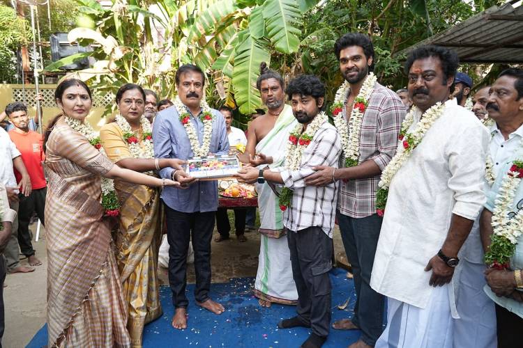 கேப்டன் சினி கிரியேஷன்ஸ் சார்பில் எல்கே சுதீஷ் எம் பி தயாரிப்பில் ஒன்பதாவது படமான *வாணவேடிக்கை* திரைப்படத்தின் படப்பிடிப்பு இன்று பூஜையுடன் இனிதே துவங்கியது...