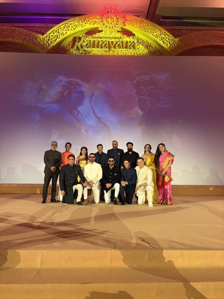 NAMIT MALHOTRA'S RAMAYANA BEGINS ITS JOURNEY FROM BHARAT TO THE WORLD