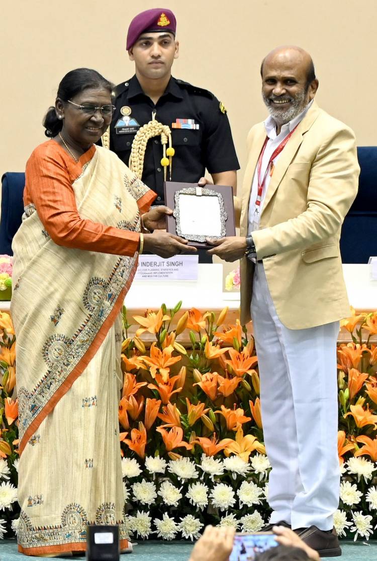 வாகை சந்திரசேகருக்கு சங்கீத நாடக அகாடமி புரஸ்கார் விருது