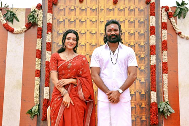 மாரனாடு கருப்பணசாமி கோவிலில் பிரம்மாண்டமாக துவங்கியது தனுஷின் D56 !!