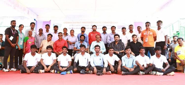 Chennai District Masters Athletic Championship 2026"