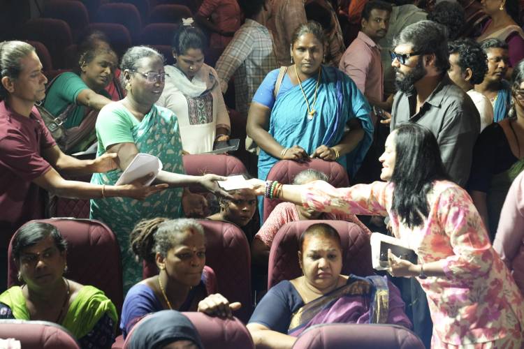  ''டோரதி' திரைப்படத்தின் வெற்றியை அர்த்தமுள்ளதாக மாற்றும் வகையில் 25 திருநங்கைகளின் நலனுக்காக நிதியுதவி வழங்கிய படக்குழு!