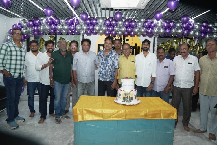 *சூப்பர் ஸ்டார் ரஜினிகாந்திடம் பிறந்தநாள் வாழ்த்துப் பெற்ற ரெட் ஜெயன்ட் மூவிஸ் இணைத் தயாரிப்பாளர் M. செண்பகமூர்த்தி